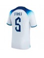 Moški Nogometna dresi replika Anglija John Stones #5 Domači SP 2022 Kratek rokav